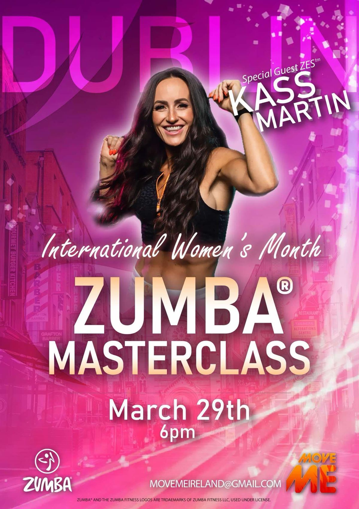 Zumba MC with Kass Martin