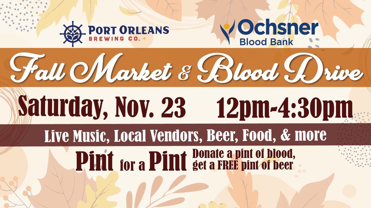 Fall Blood Drive Market