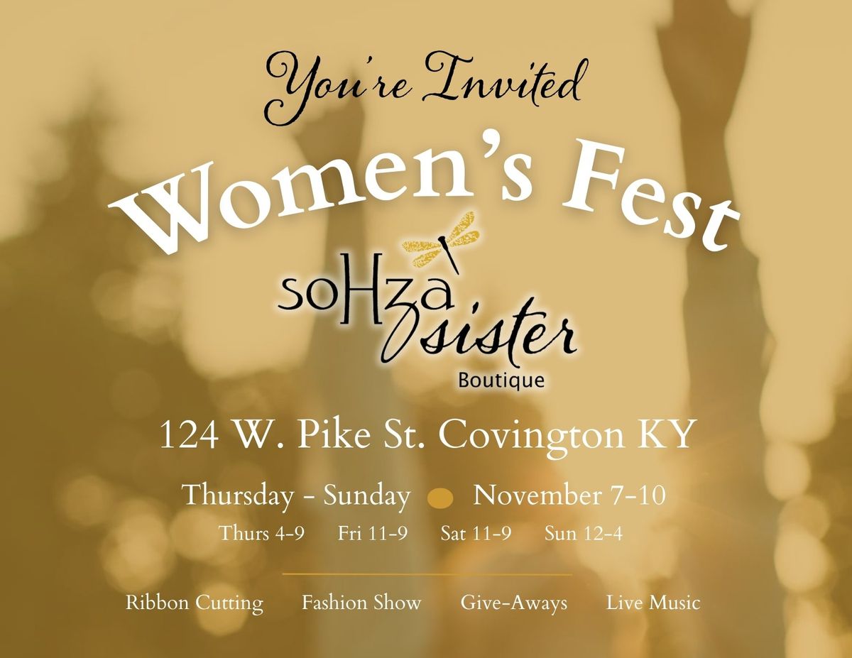 Women's Fest Grand Opening!!