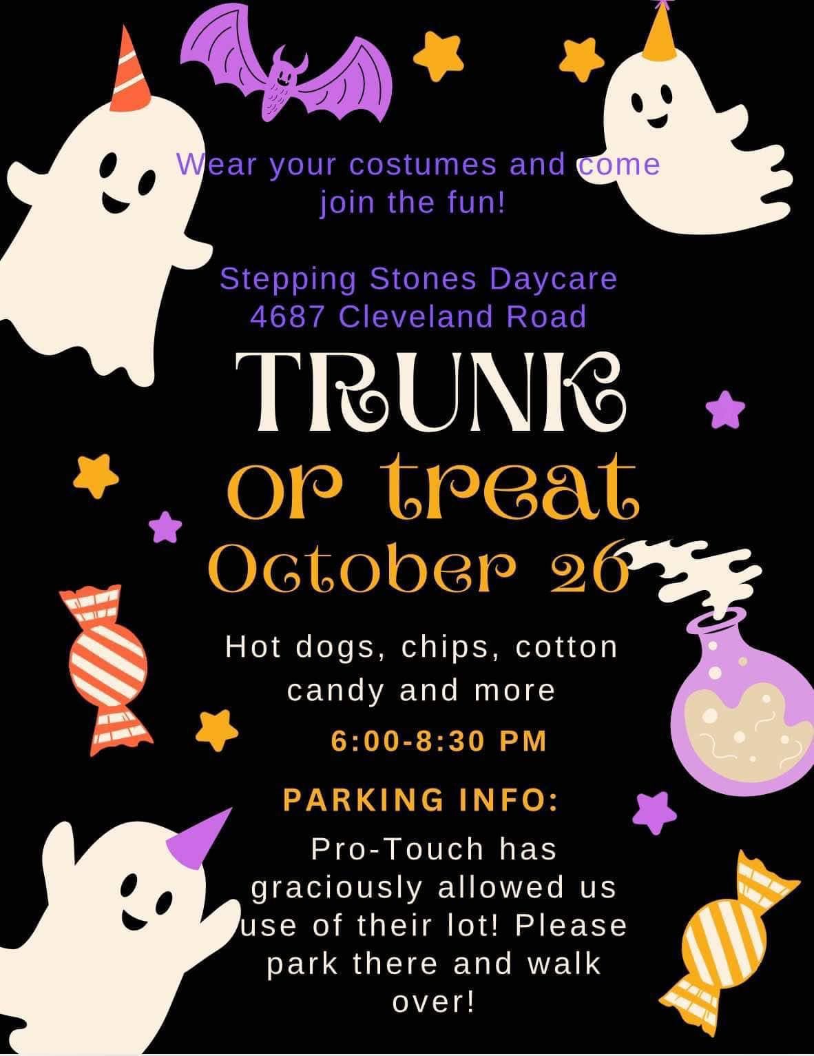 Stepping Stones Day Care Trunk or Treat