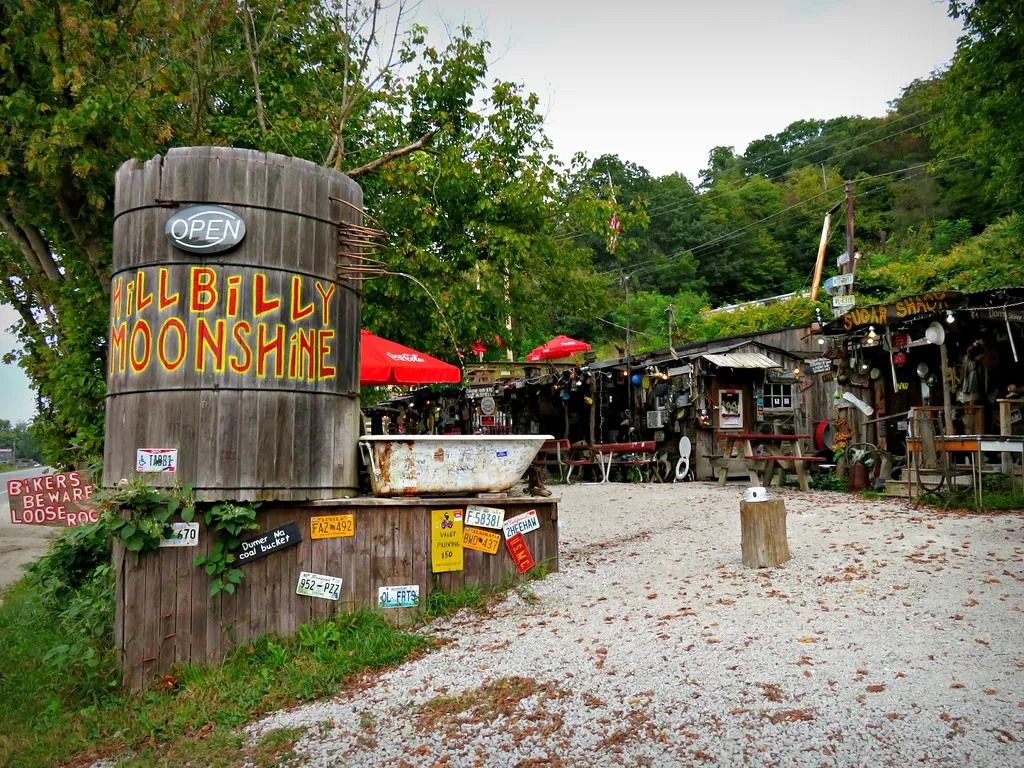 Herbie's Really Long Lunch Ride to Hillbilly Hotdogs Lesage WV