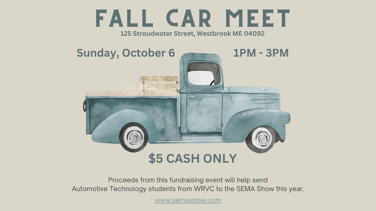 WRVC Fall Car Meet