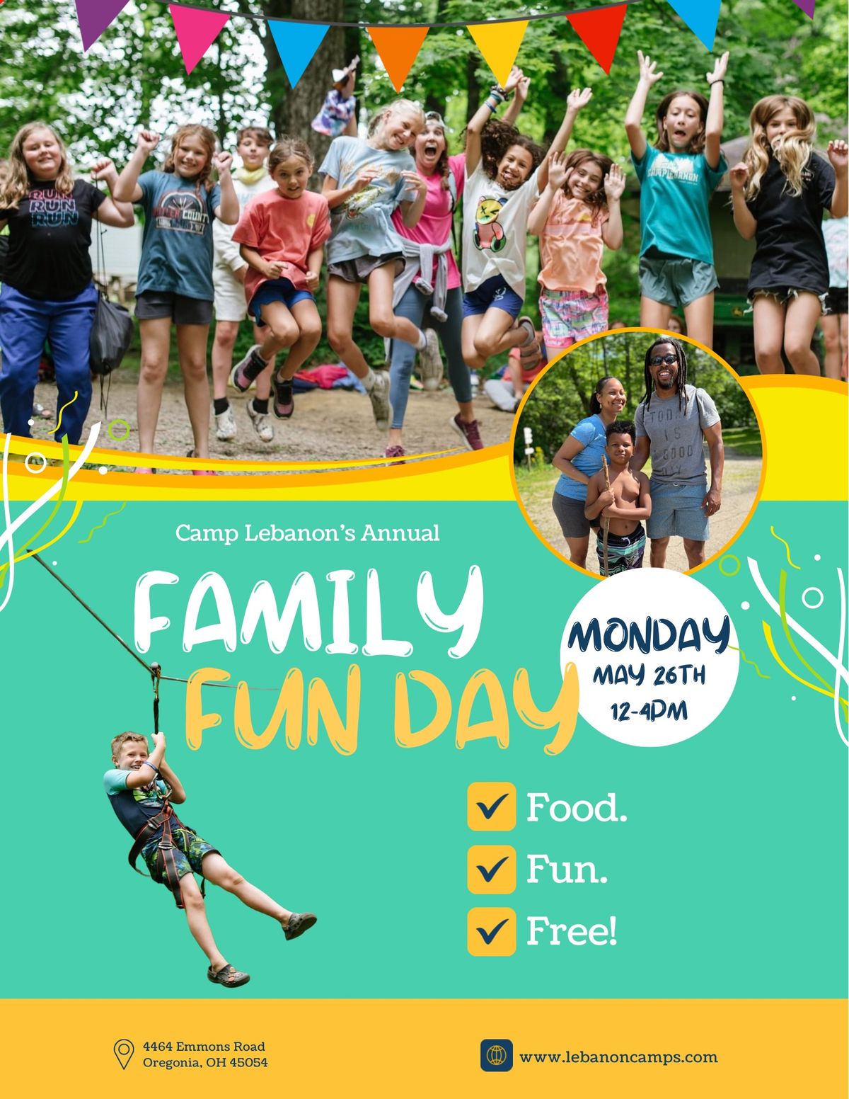 Camp Lebanon\u2019s 5th Annual Family Fun Day