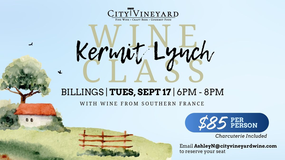 Southern France Wine Class in Billings with Joanie Bonfiglio