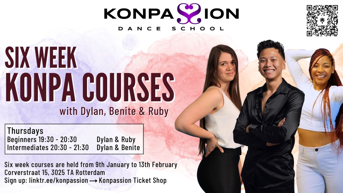 Konpassion Jan - Feb Six Week Konpa Courses for Beginners & Intermediates