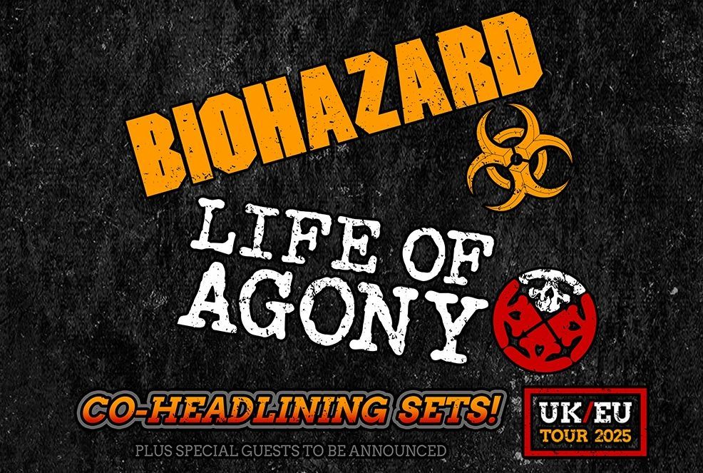 Biohazard & Life Of Agony Krak\u00f3w 17.03.2025 Wyjazd z Katowic na koncert