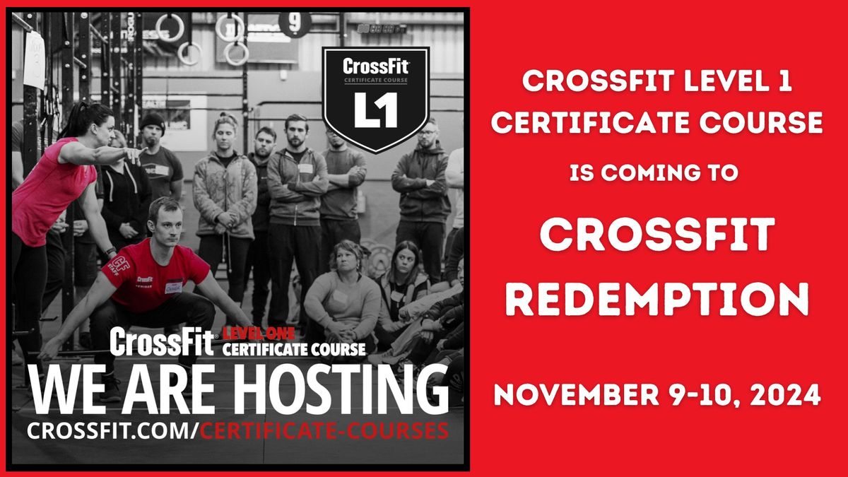 CrossFit Level 1 Course