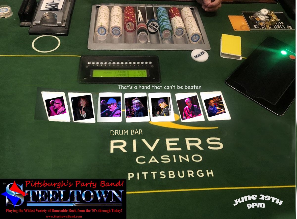 Steeltown returns to the Rivers Casino Drum Bar!