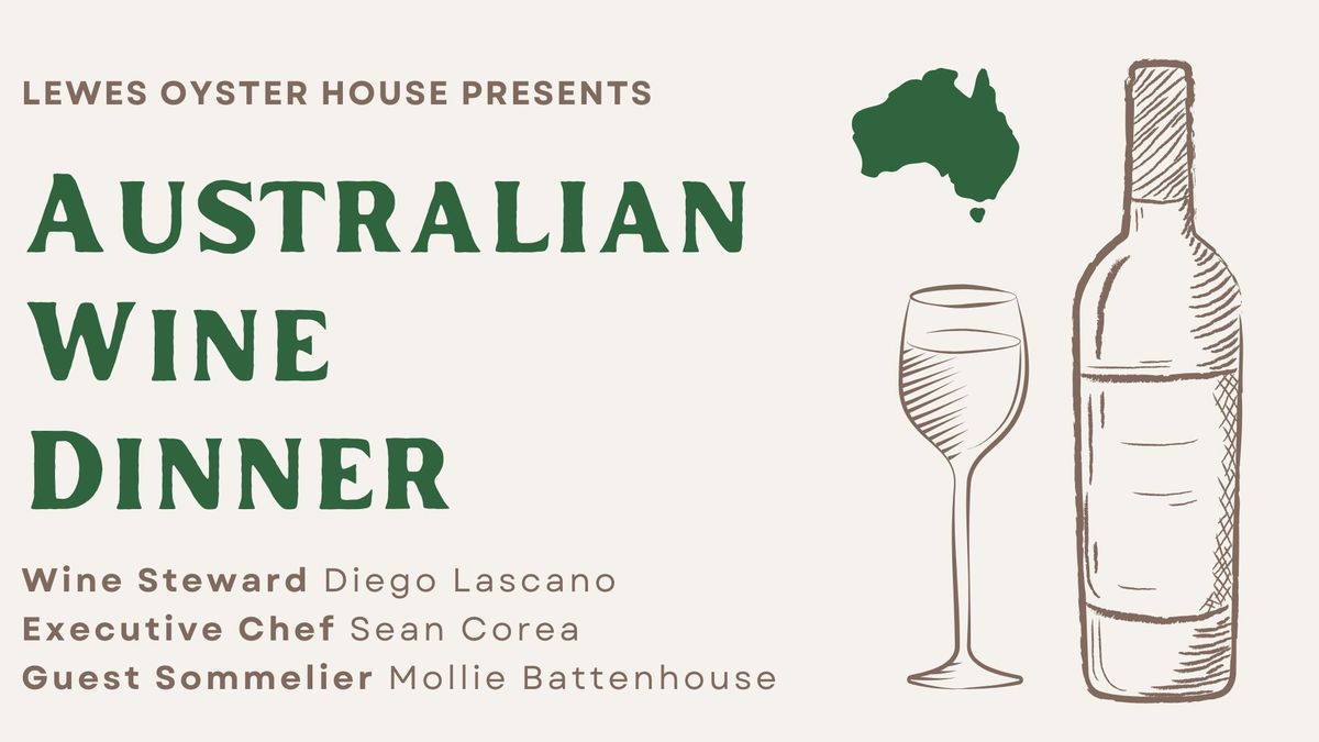 Australian Wine Dinner