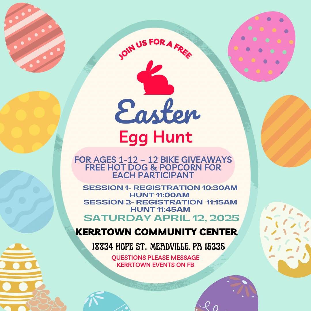 KERRTOWN COMMUNITY CENTER EASTER EGG HUNT