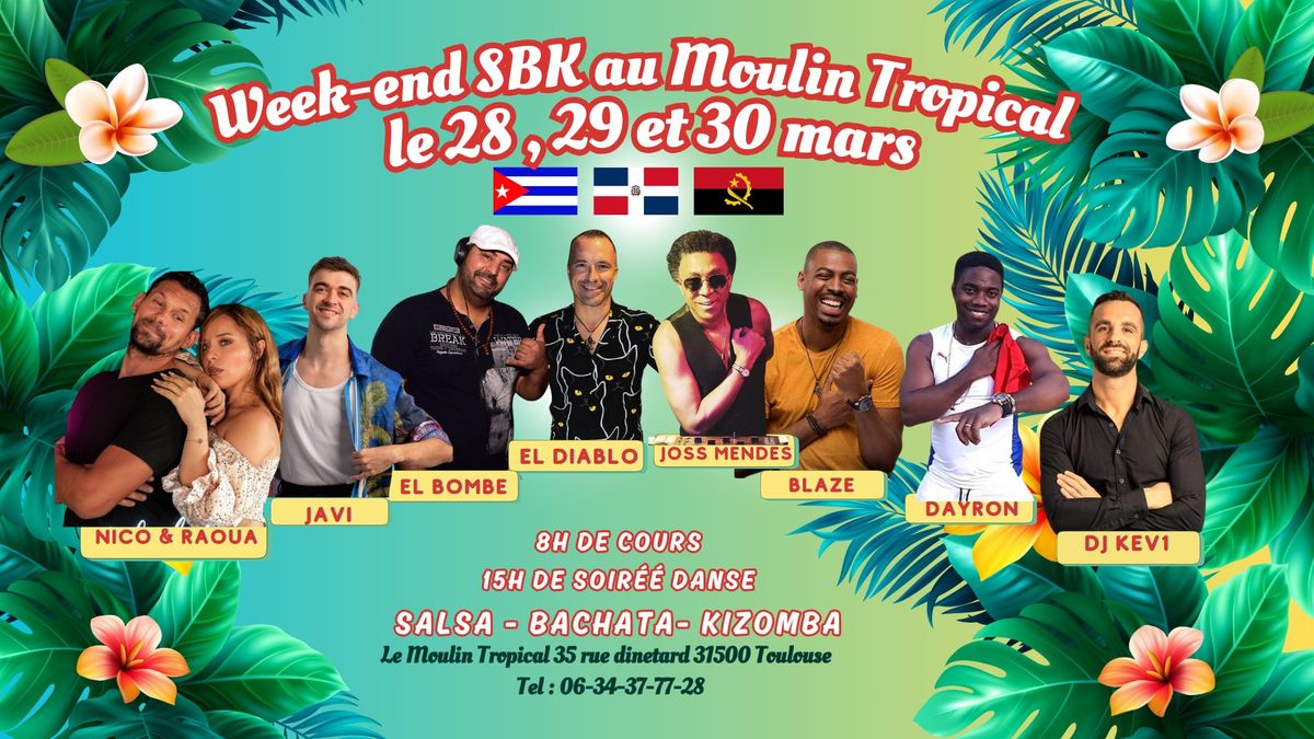 Week-end SBK au Moulin tropical