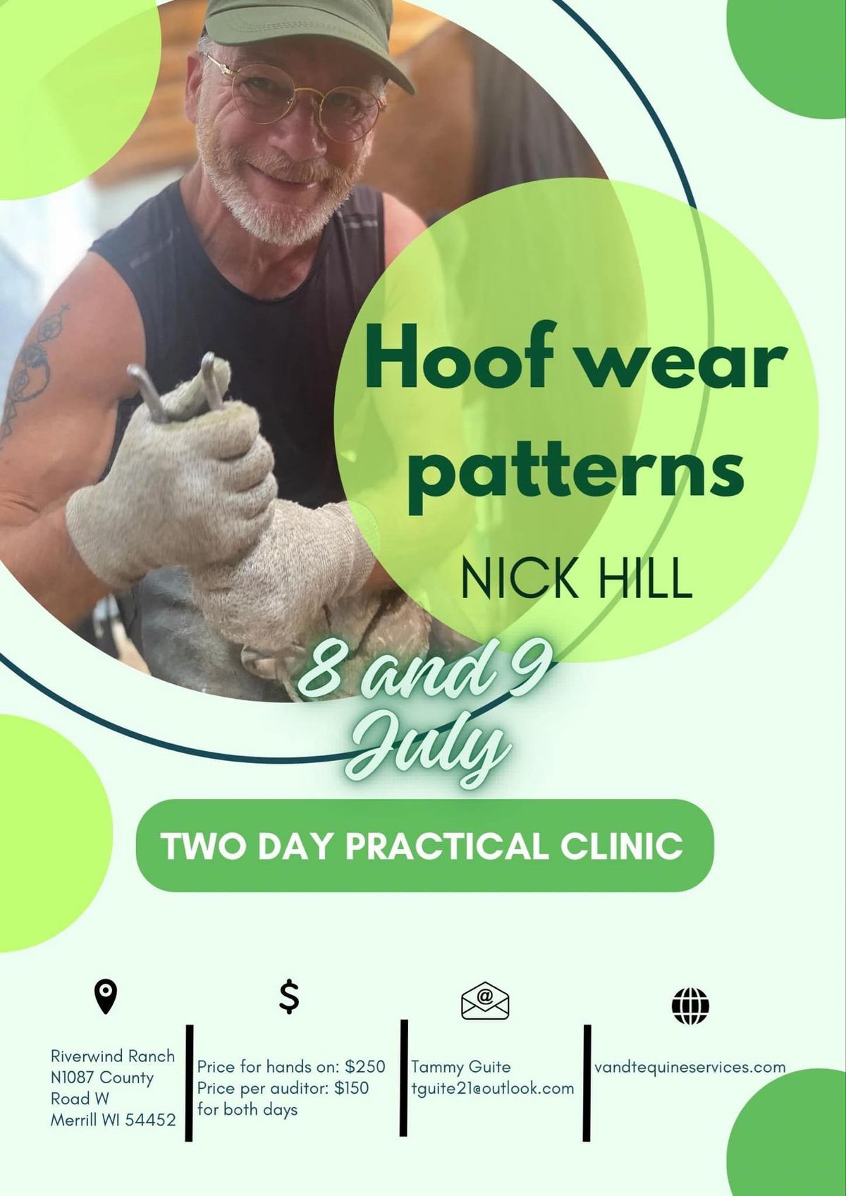 Nick Hill "Hoof Wear Patterns" 2 Day Clinic