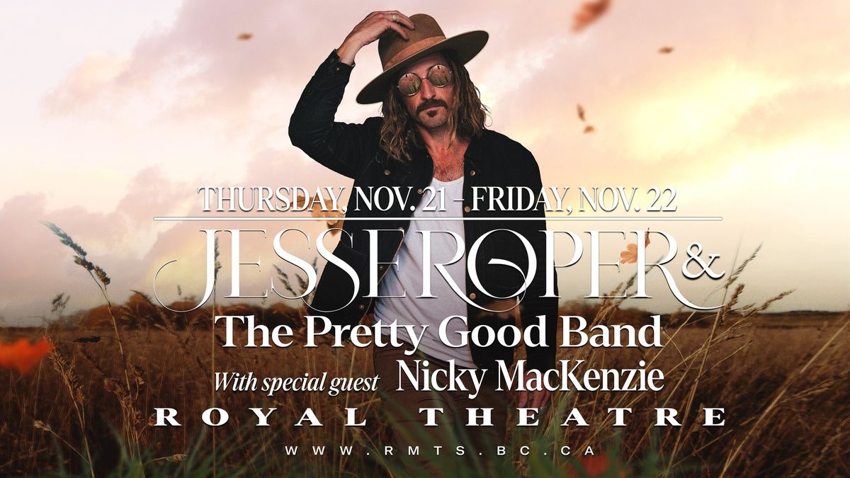 Jesse Roper Live at Royal Theatre - 2 Shows!!