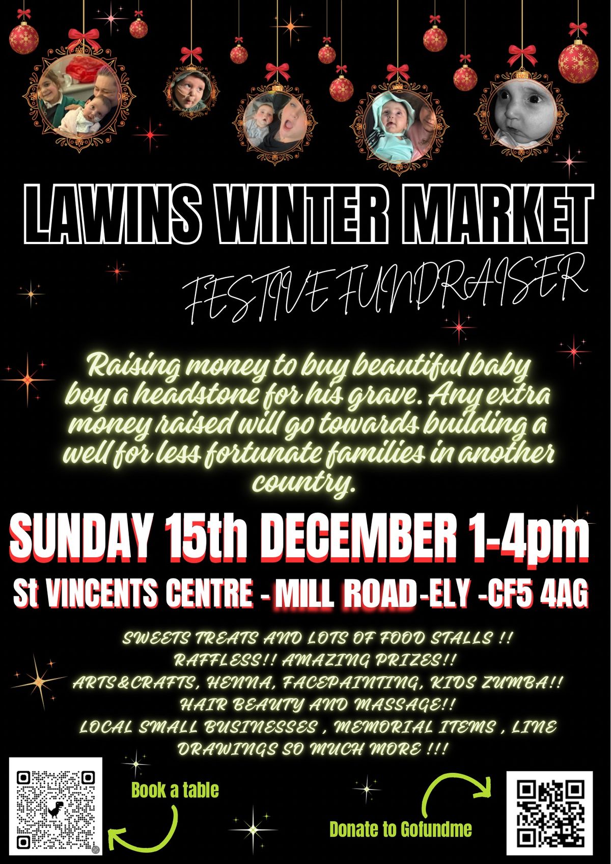 Lawins winter market - Fundraiser \ud83e\ude75\ud83e\ude75