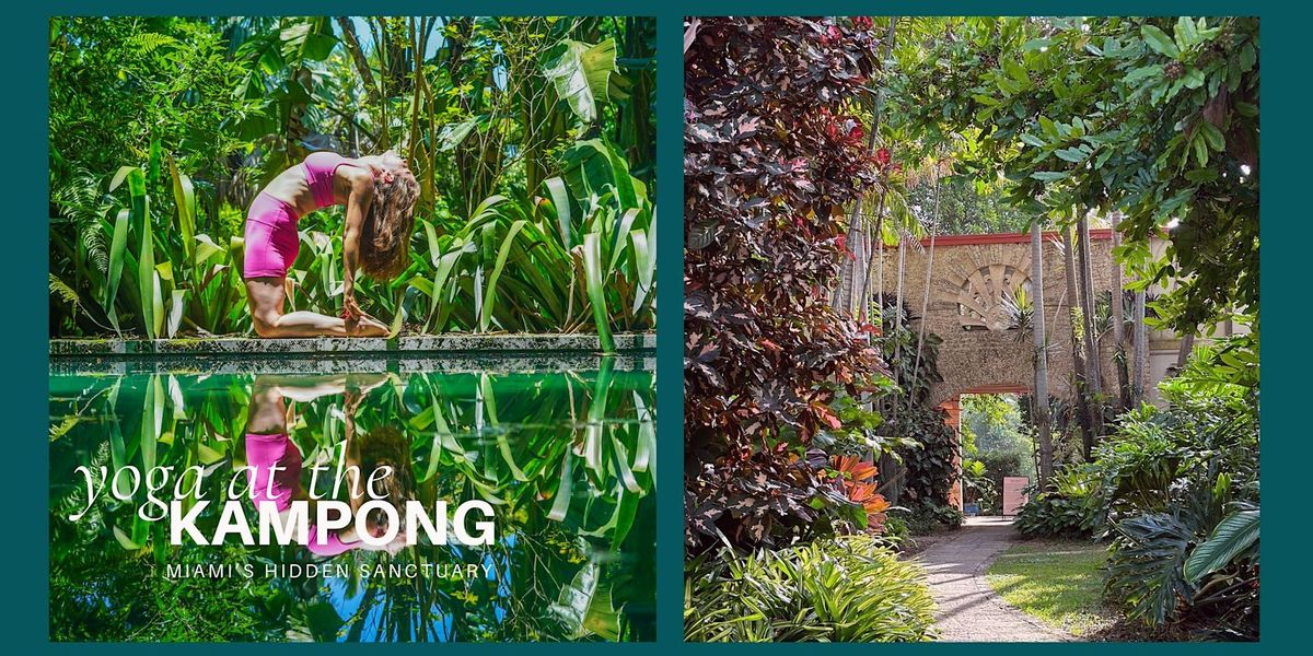 Yoga at the Kampong Botanical Gardens (Coconut Grove)