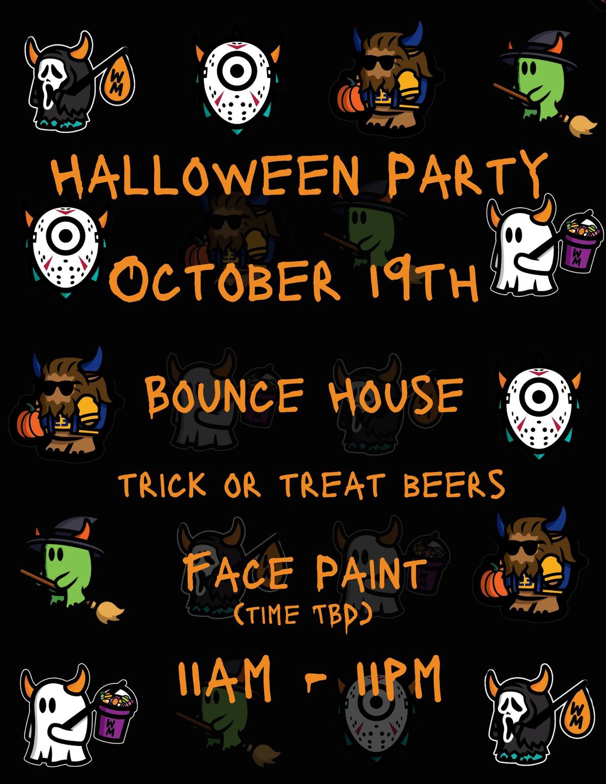 Wandering Monsters Halloween Party