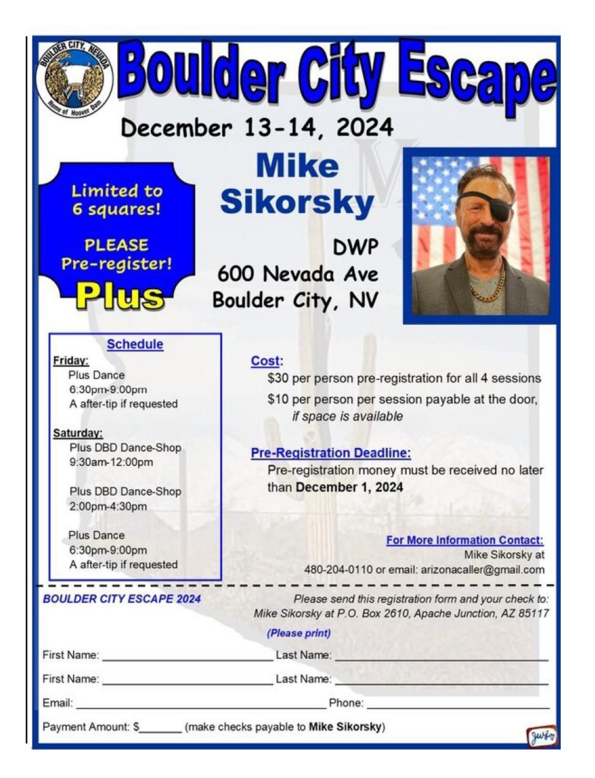 Boulder City Escape (Square Dancing with Mike Sikorsky)