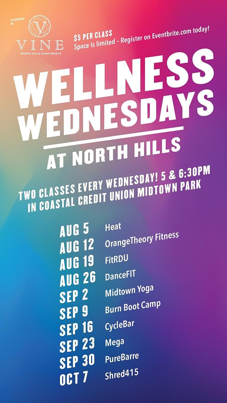 Wellness Wednesdays - Spring Series 2021