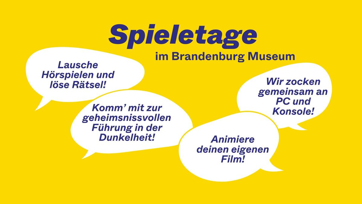 Spieletag im Brandenburg Museum