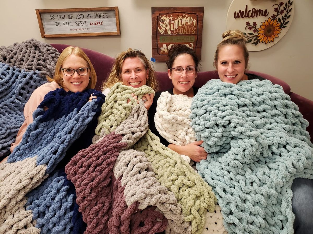 Cozy Knit Blanket Workshop