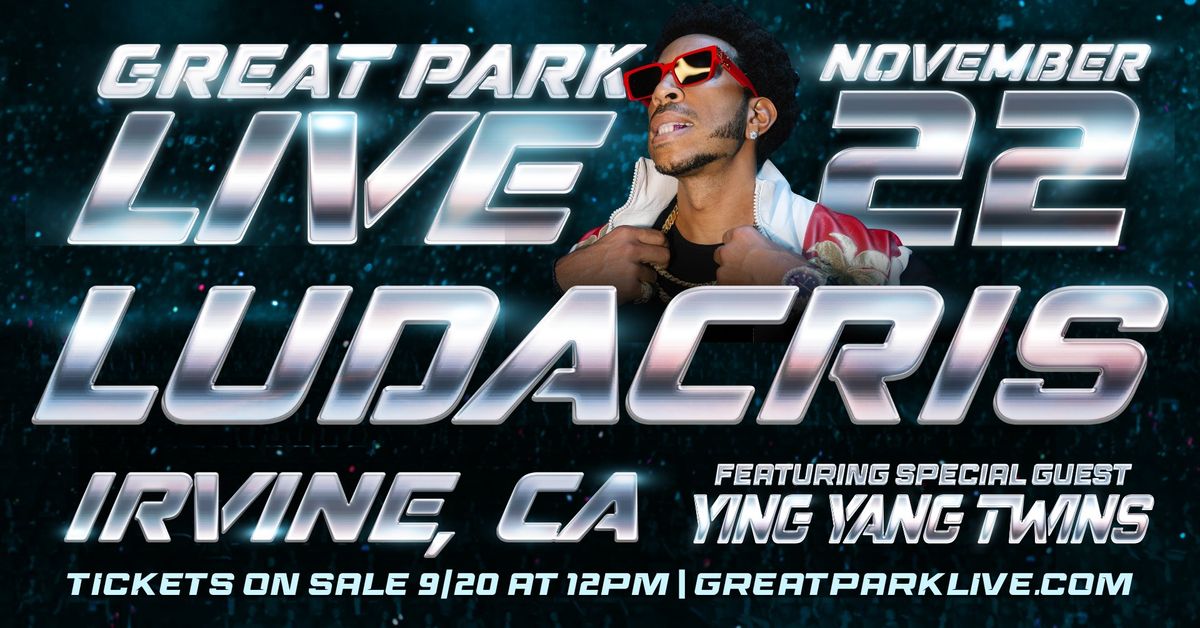 Ludacris with the Ying Yang Twins at Great Park Live