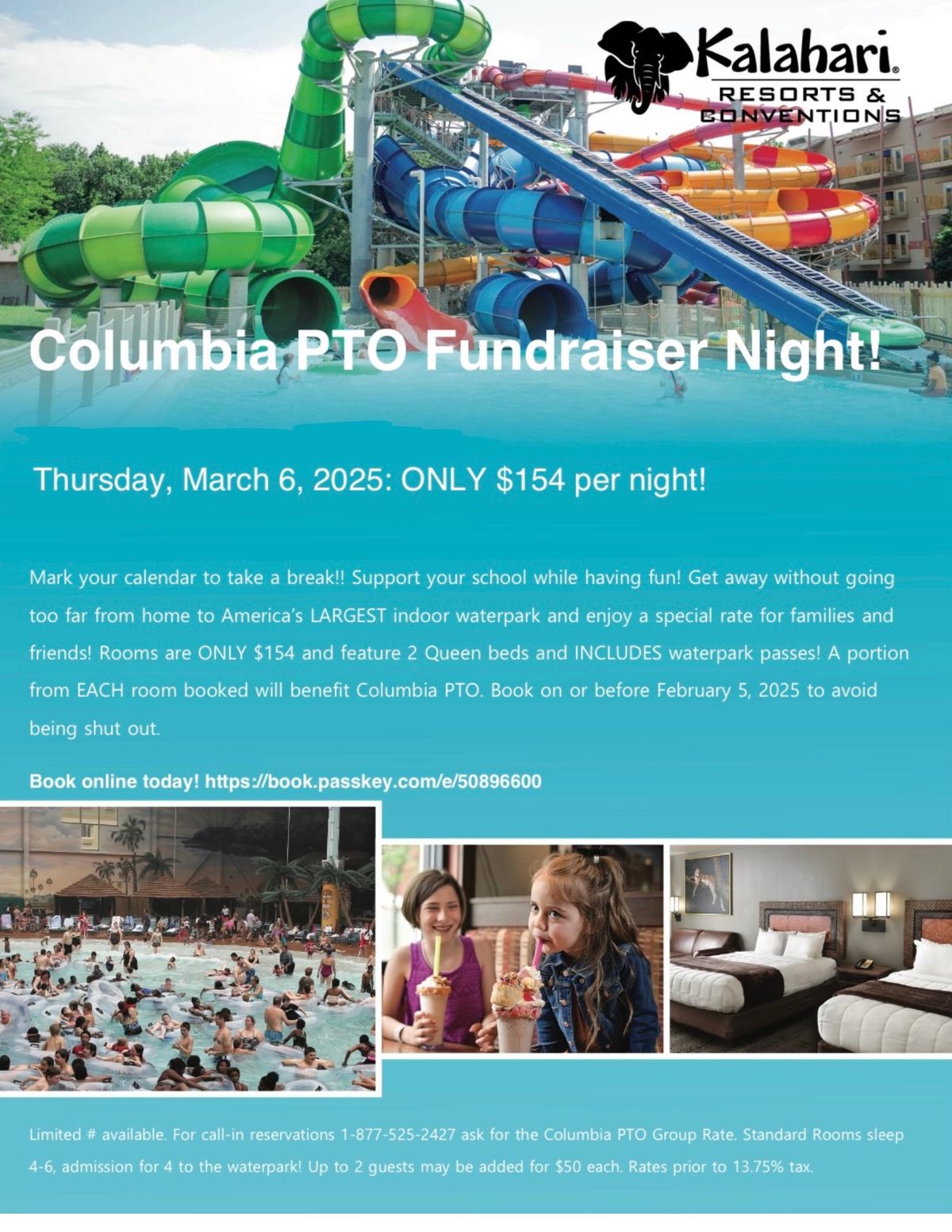 Kalahari Night with Columbia PTO