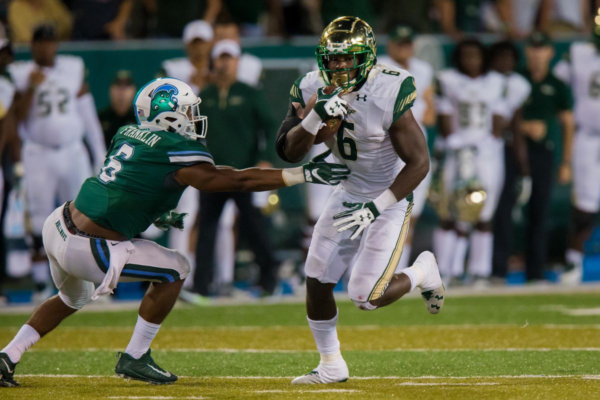 South Florida Bulls at Tulane Green Wave Football