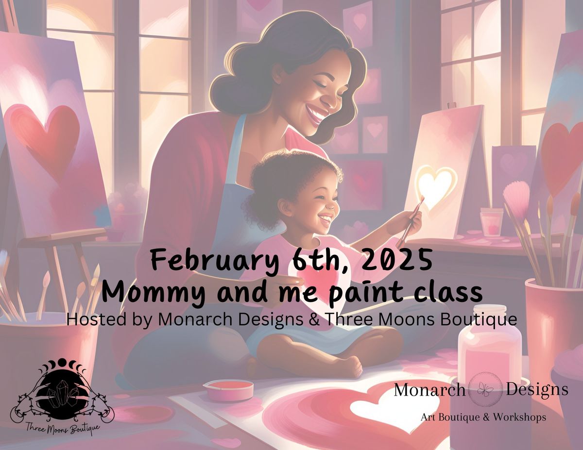 Mommy and me paint class