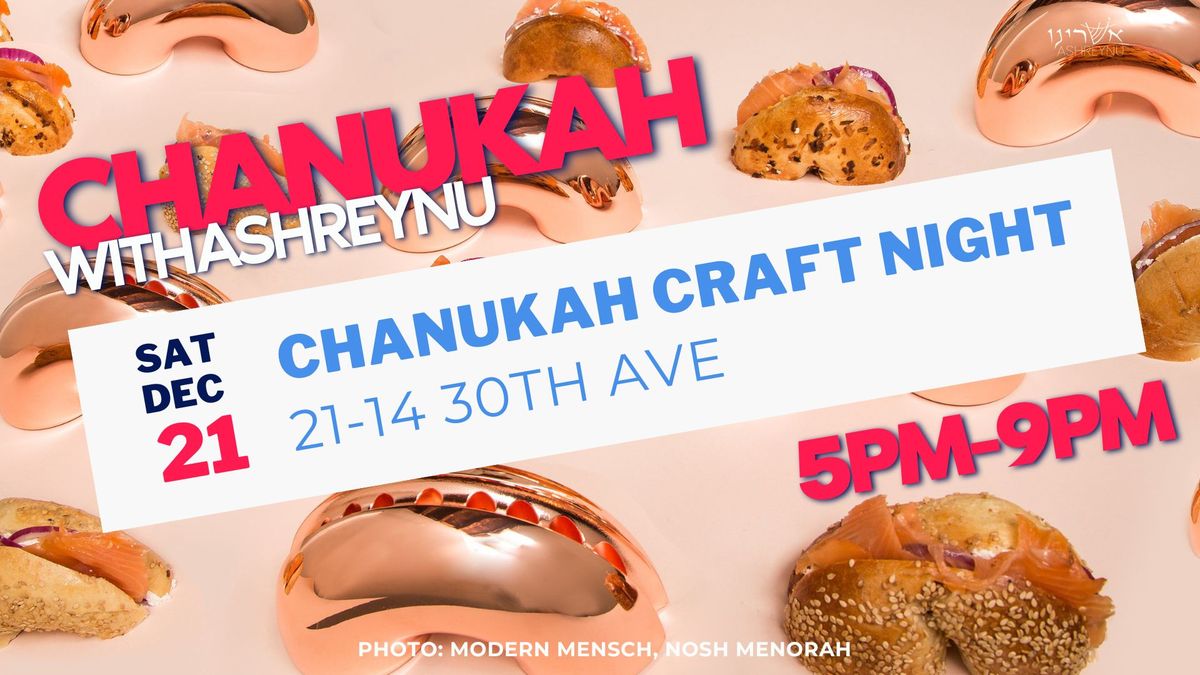 Chanukah Craft Night & Mini Arts Fair