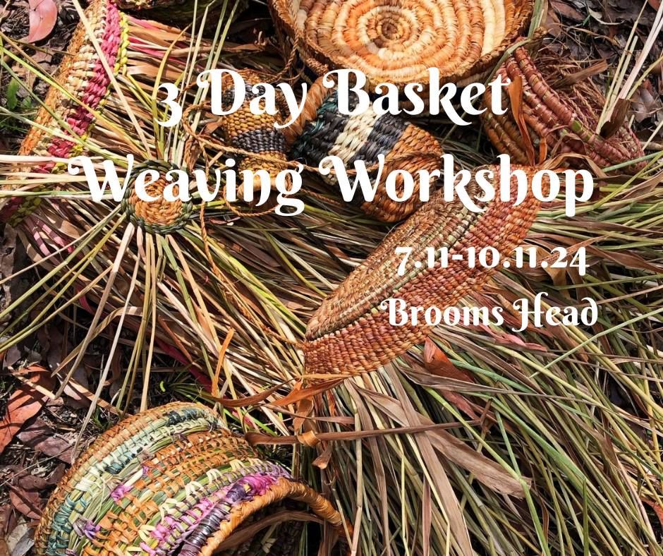 3 day basket weaving workshop