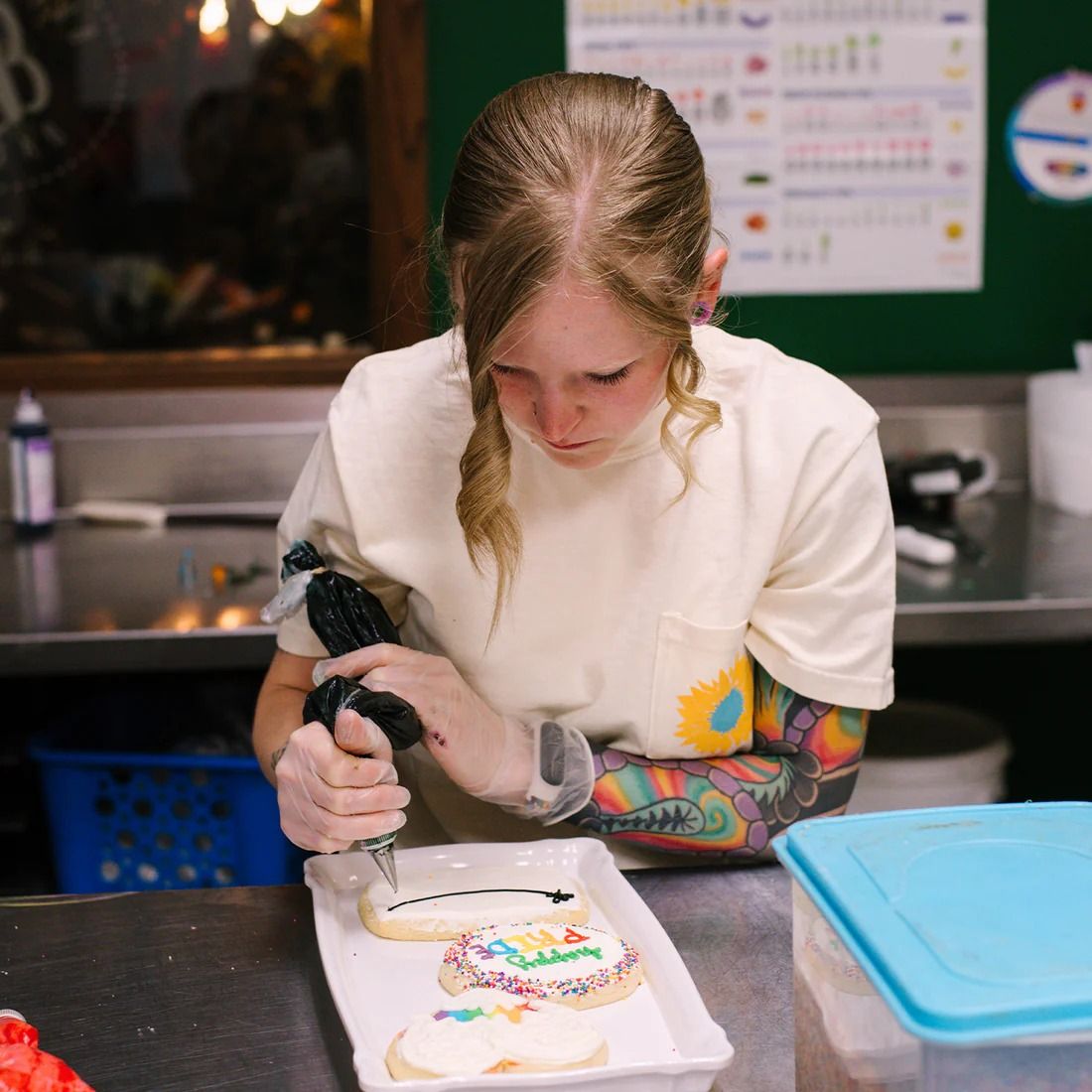 Cookie Decorating class at Butterfly Bakery