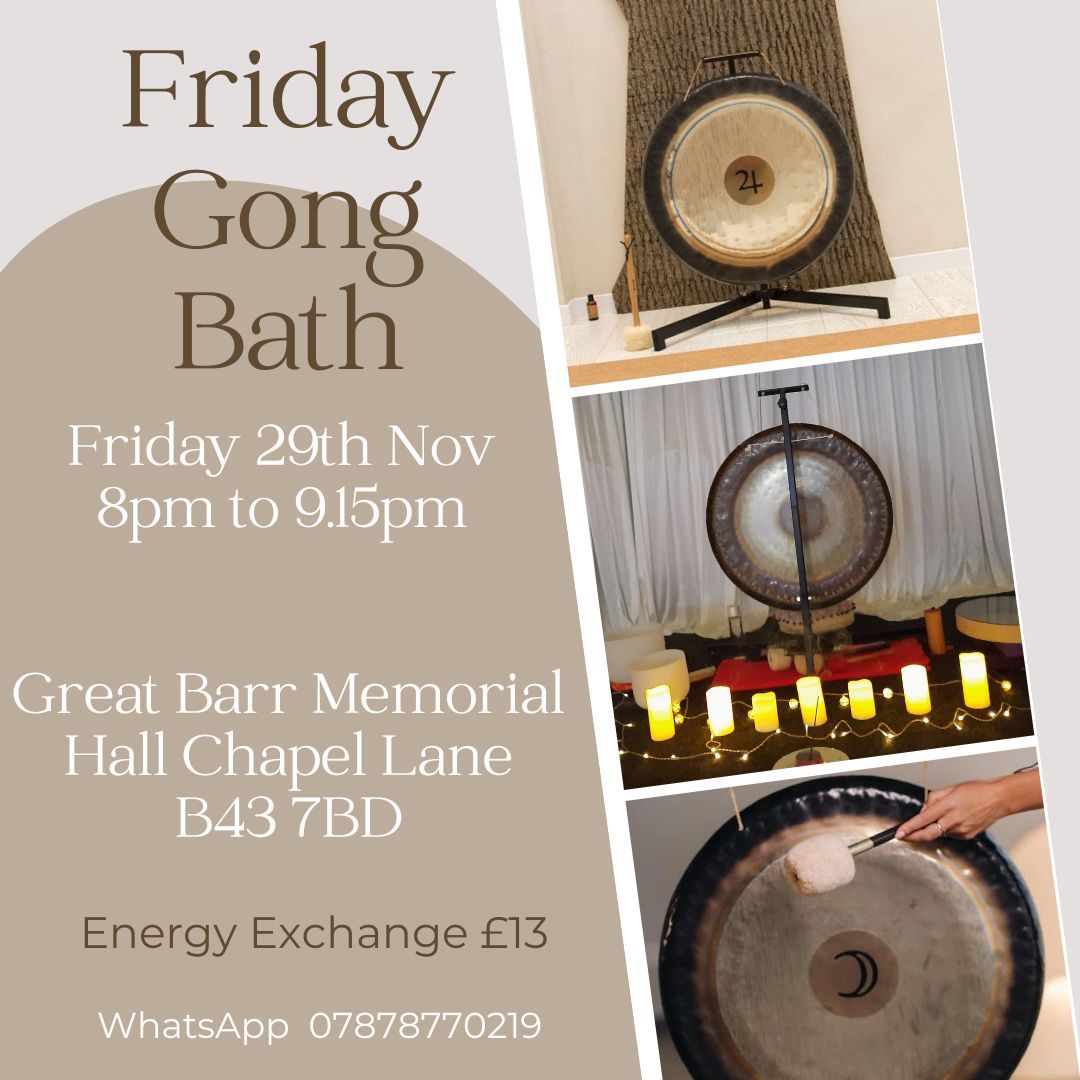 Gong Bath with Manjit \u00a313