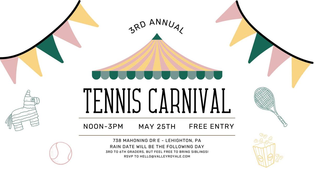 Annual Kids Tennis Carnival