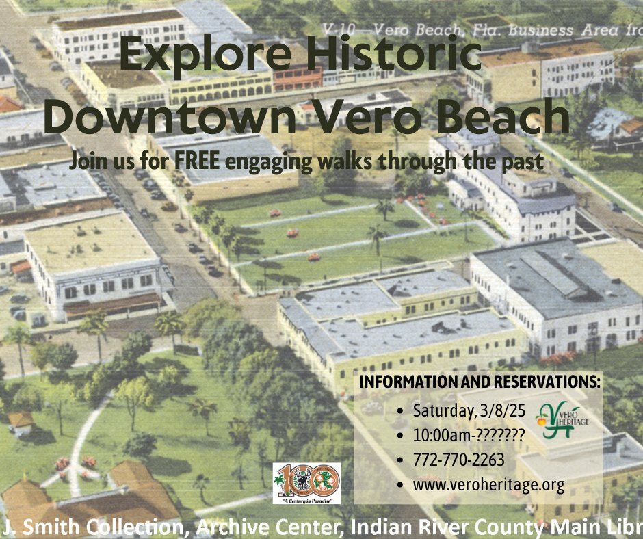 Historic Downtown Vero Beach Walking Tours