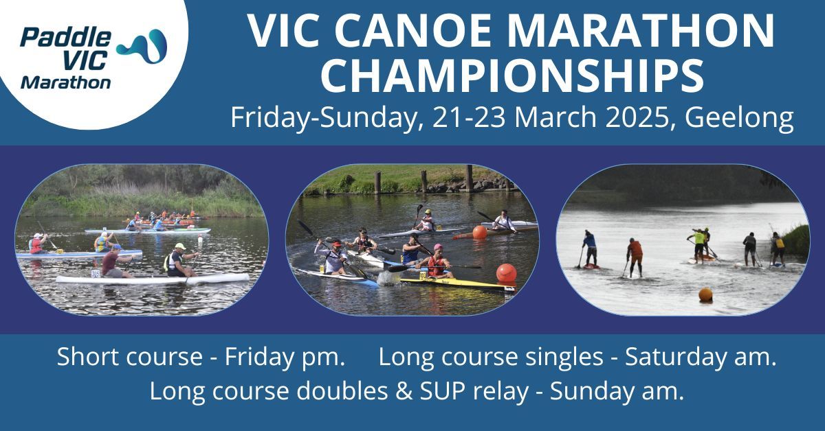 VICTORIAN CANOE MARATHON CHAMPIONSHIPS