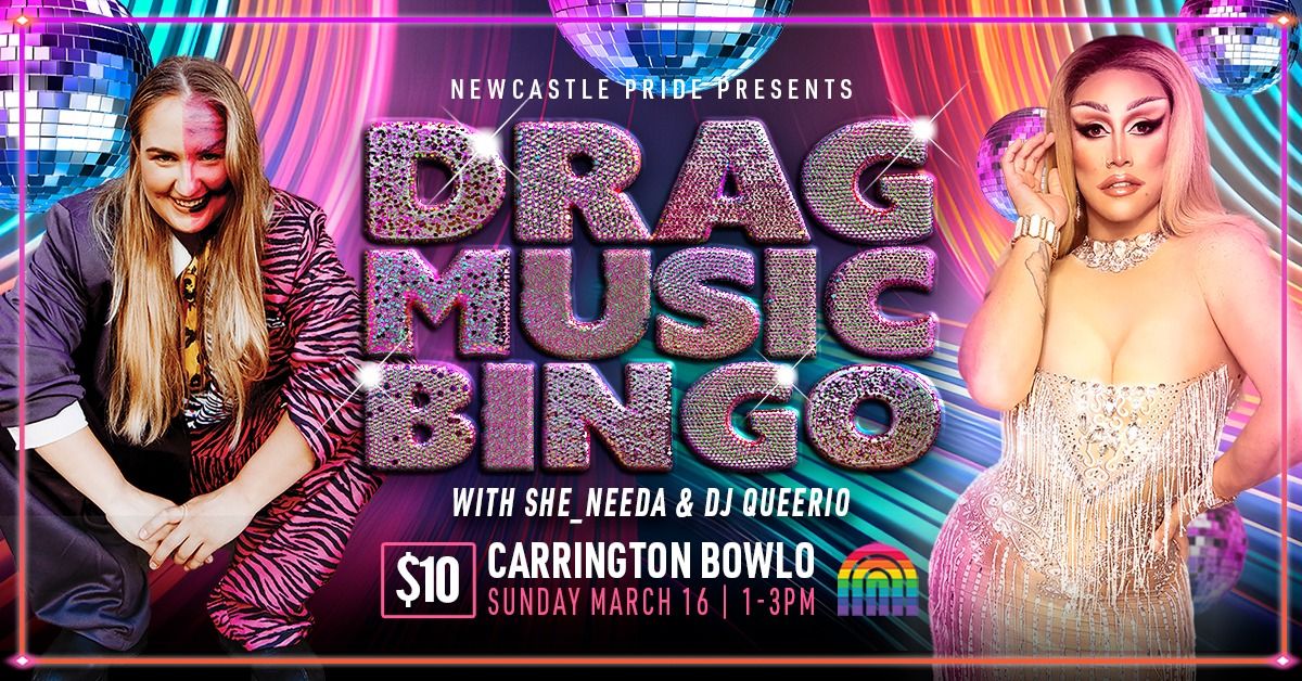 Drag Music Bingo with She_Needa + DJ Queerio