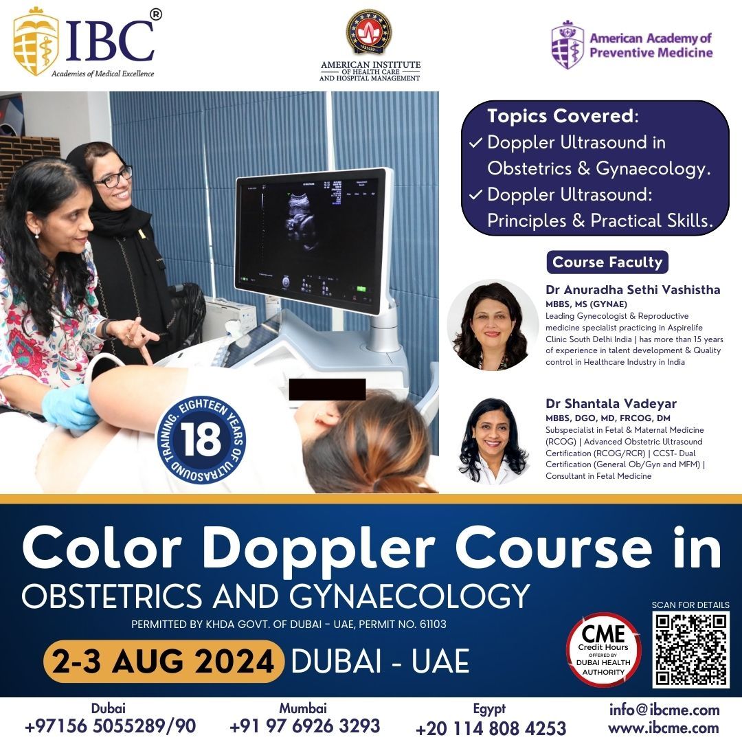 Colour Doppler Ultrasound in Obstetrics & Gynaecology