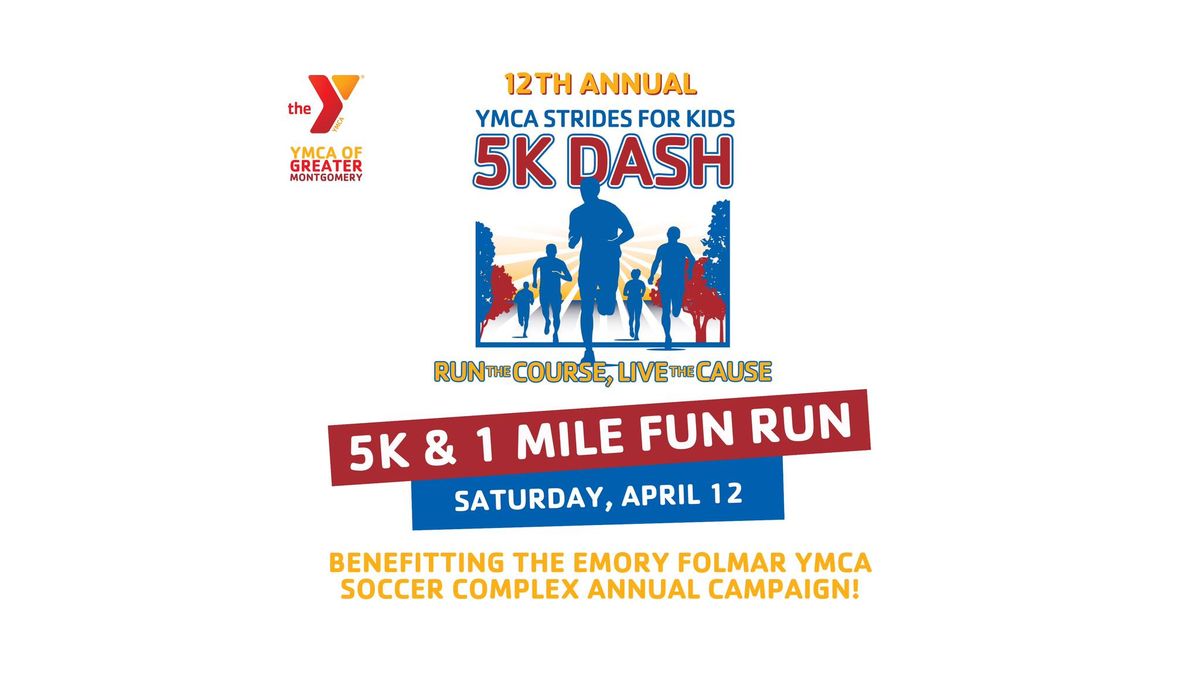 11th Annual YMCA Strides for Kids 5K & 1 Mile Fun Run