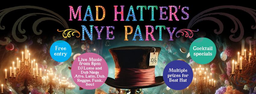 Mad Hatter's NYE Party at Old Canberra Inn! \ud83c\udfa9