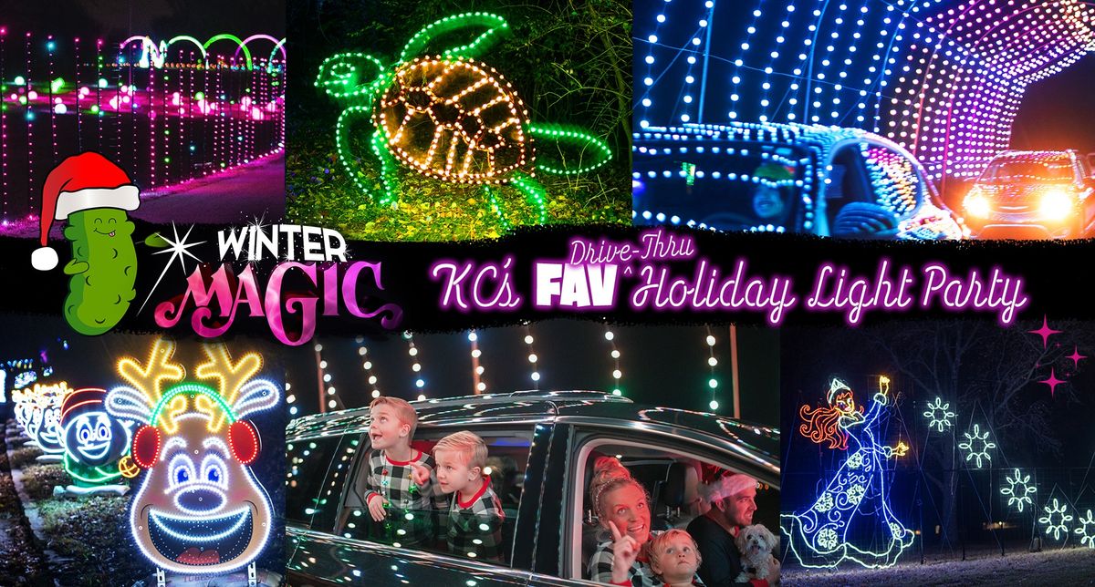 Winter Magic - Northland | KC's FAV Drive-Thru Holiday Light Party!