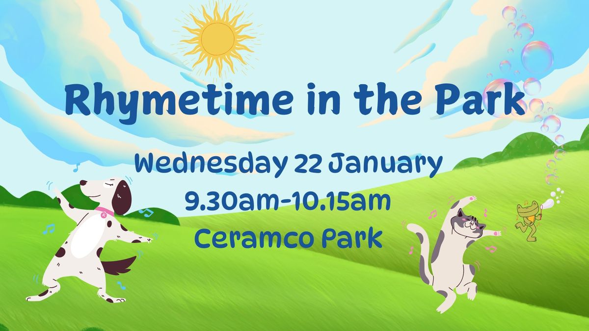 Rhymetime in the park