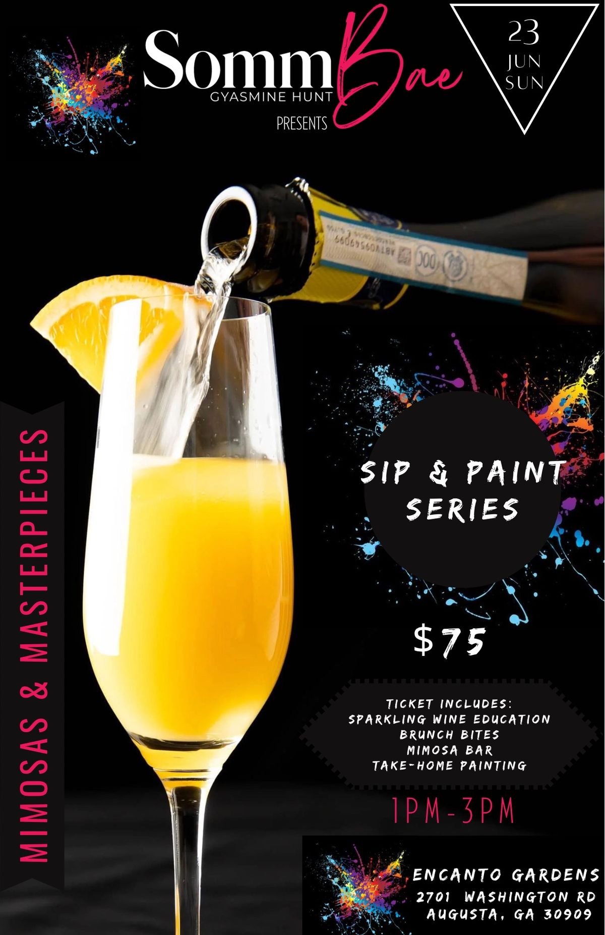SommBae Sip & Paint Series: Mimosas & Masterpieces