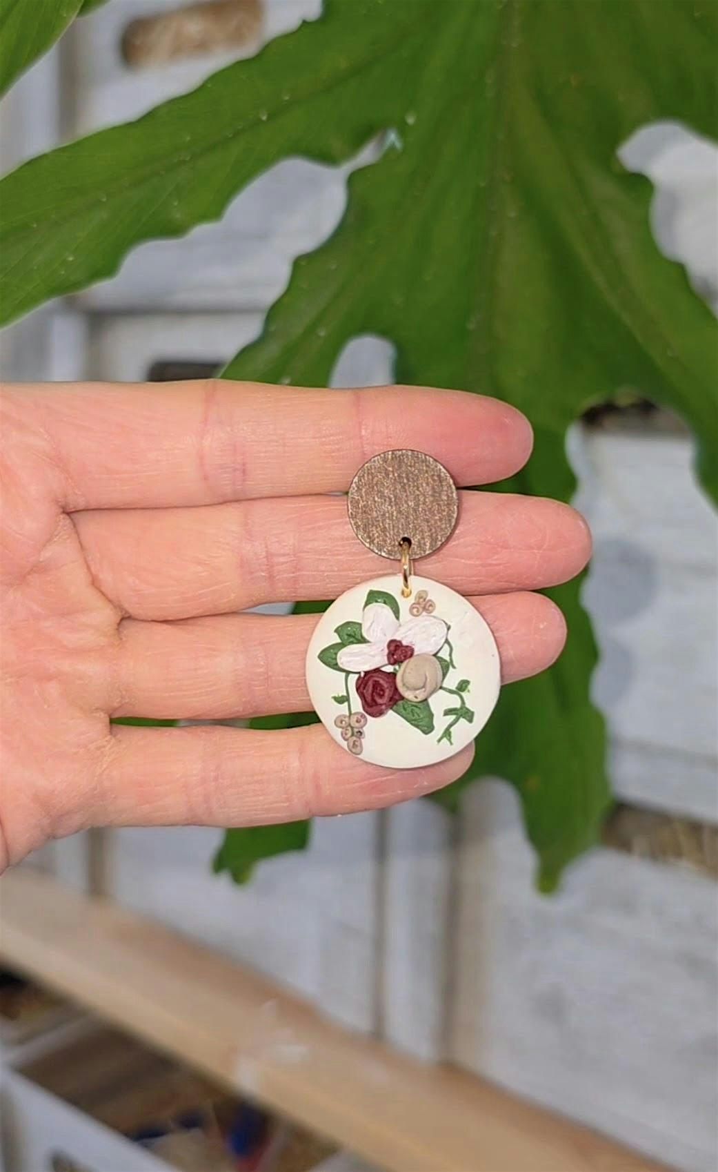 BRSHES, Clay Earring Making Inspired by Spring Colours Workshop!