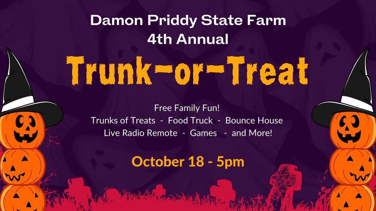 4th Annual Trunk-or-Treat Bash! 