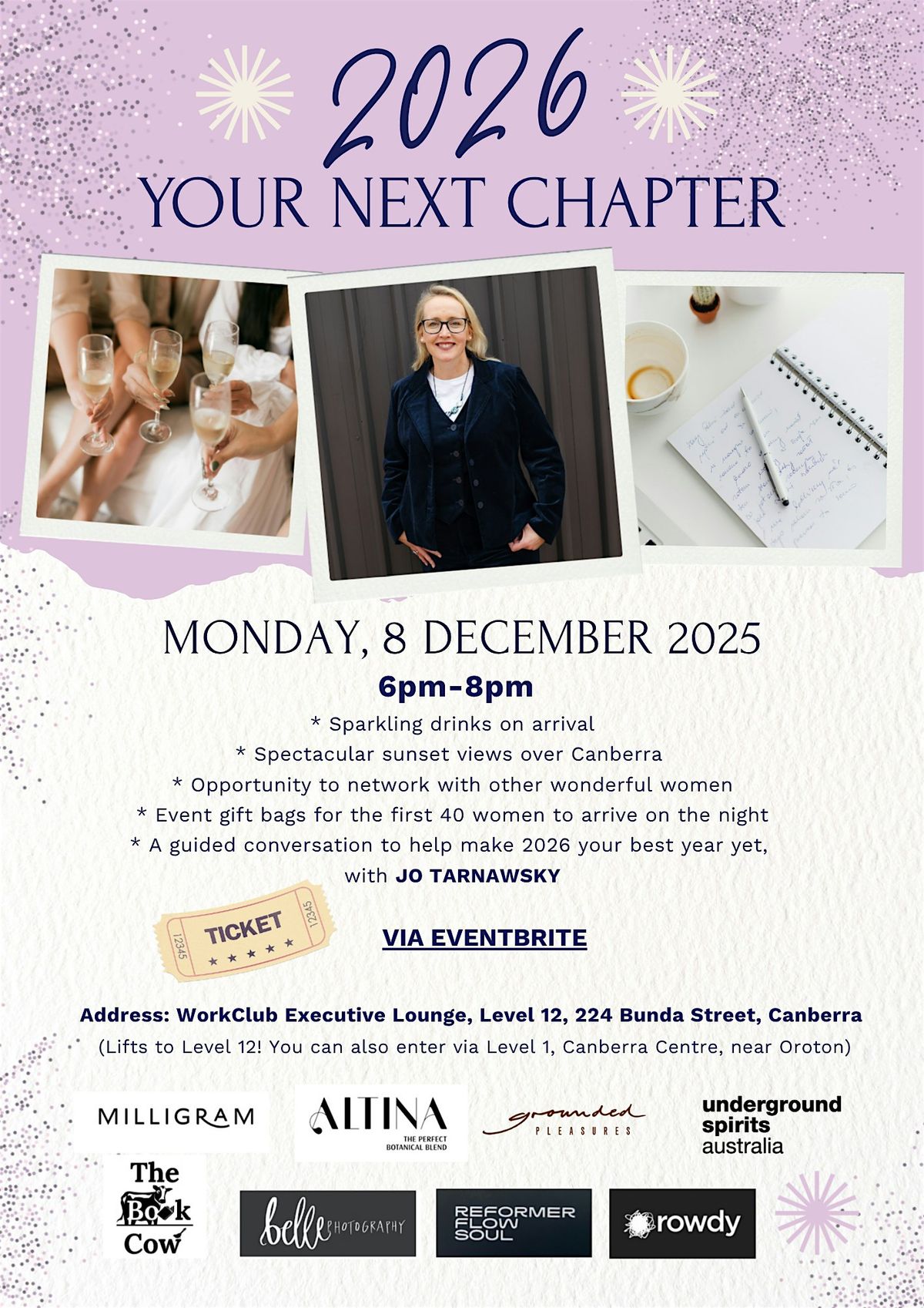 2026: YOUR NEXT CHAPTER! For Women in Canberra