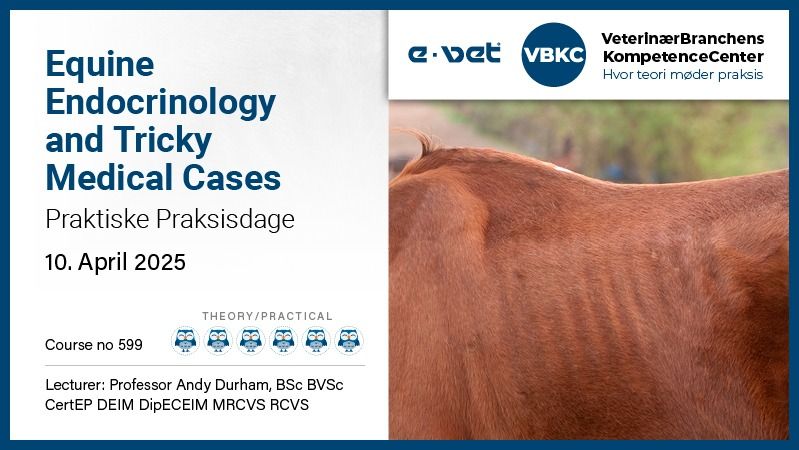 Equine Endocrinology and Tricky Medical Cases -Praktiske Praksisdage