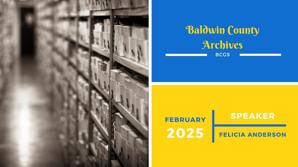 BCGS: Baldwin County Archives