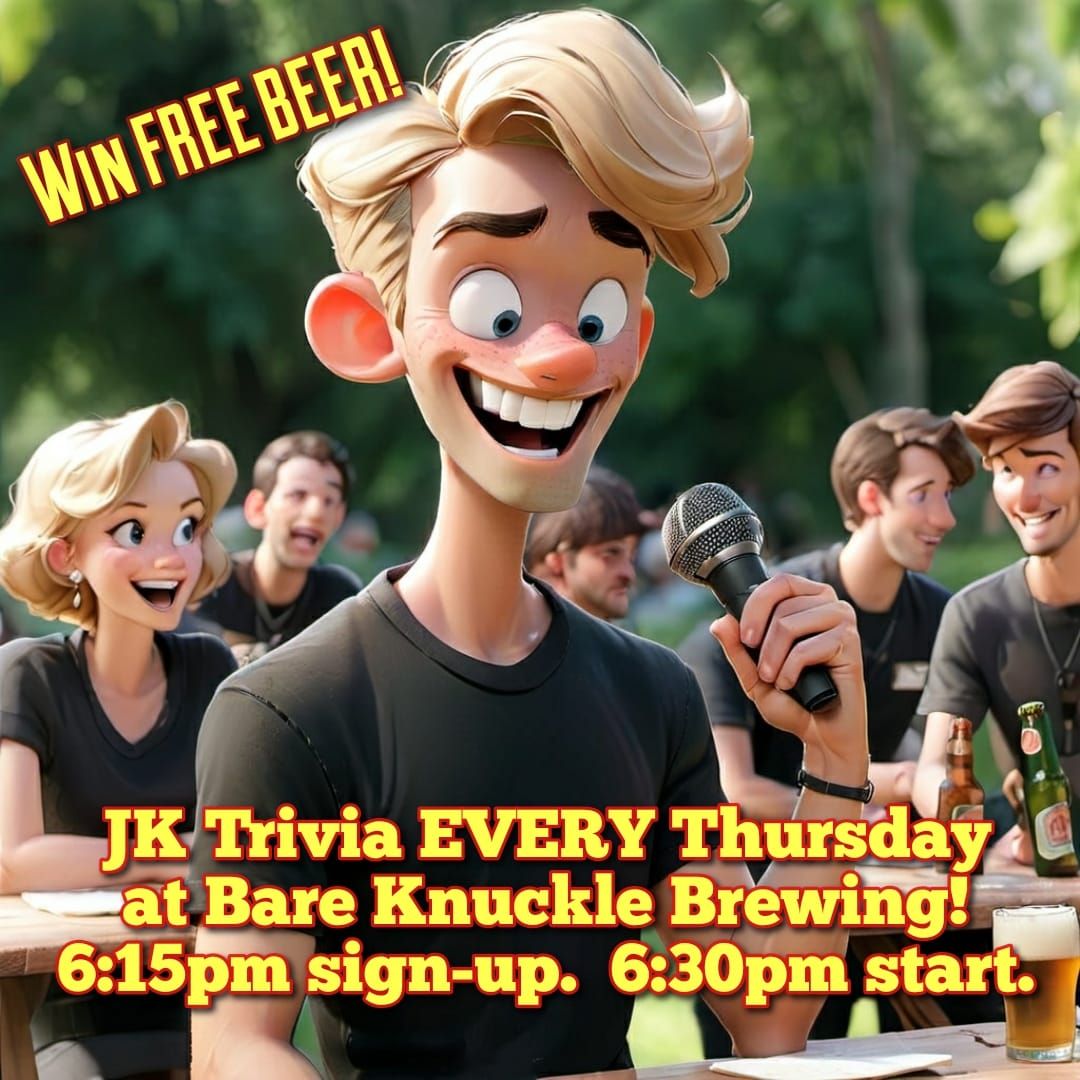 JK Trivia at Bare Knuckle Brewing