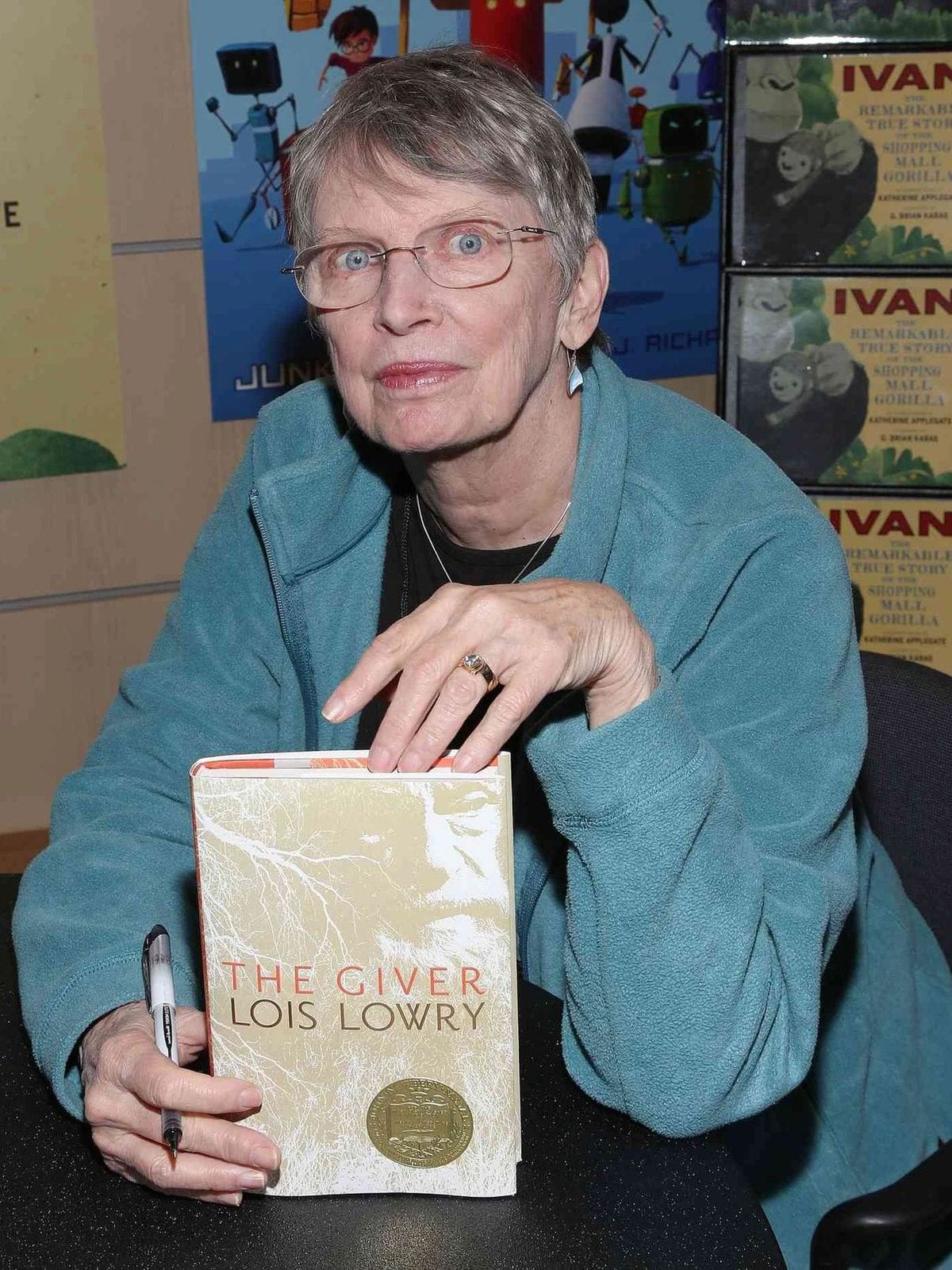 Lois Lowry at the Empire State Rare Book and Print Fair 