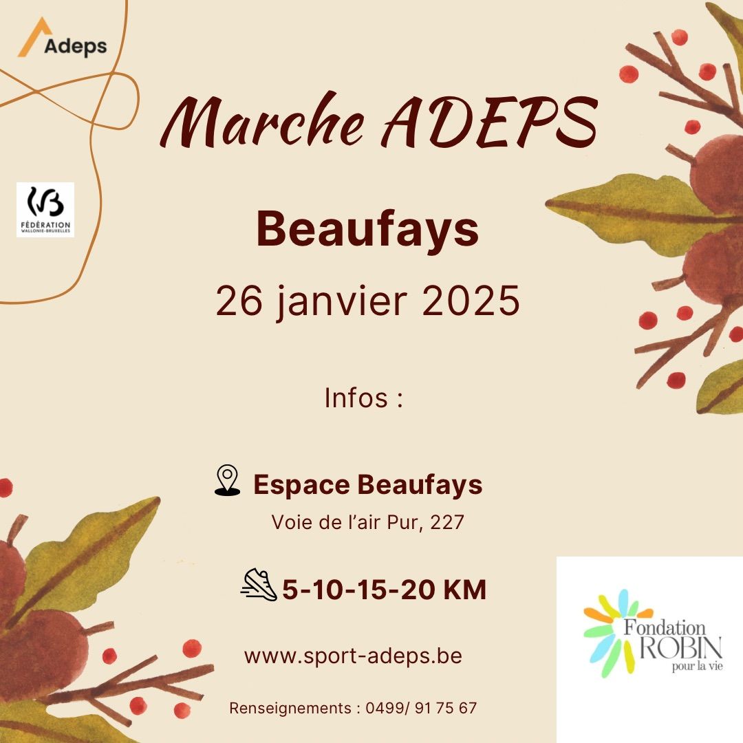 Marche ADEPS Beaufays